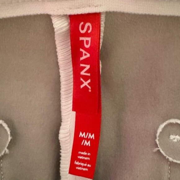 Spanx White High-Rise Slim Ankle Pants M‎ - Picture 5 of 7